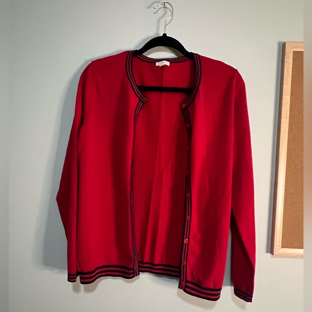 Talbots button down cardigan women large